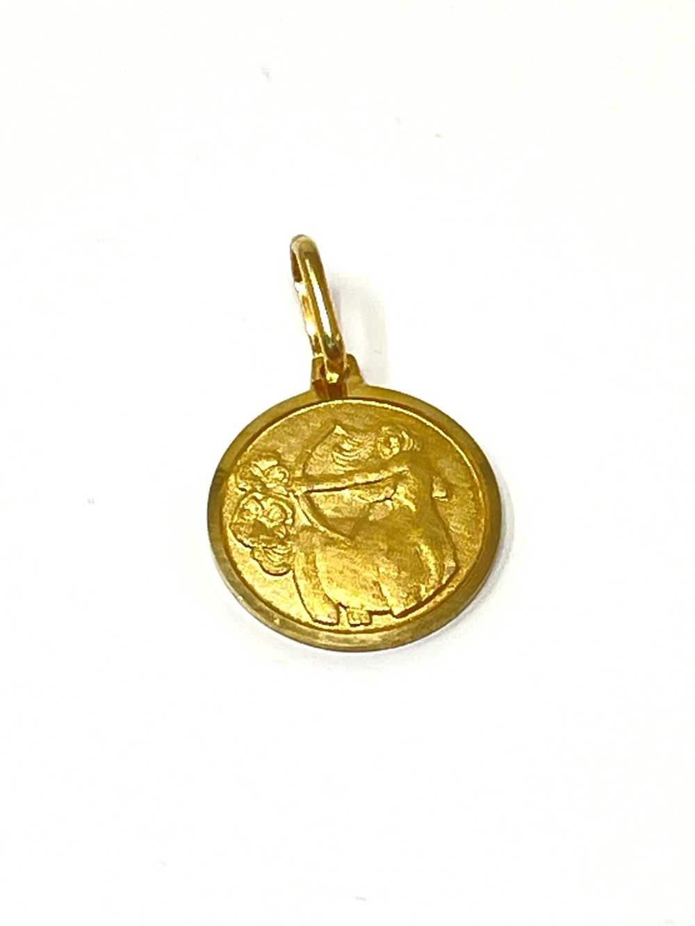 New Anthropologie Melanie Auld Sagittarius  Zodiac Gold Charm